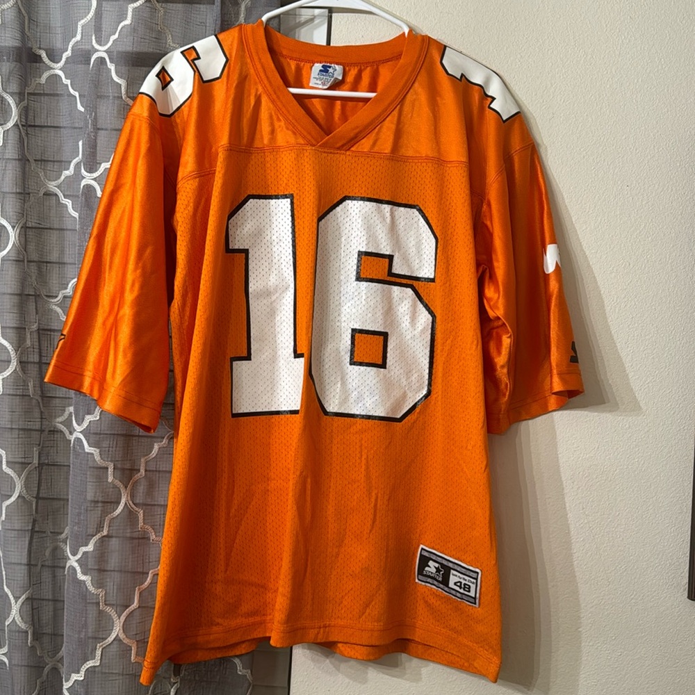 Vtg Starter Tennessee Volunteers Jersey 16 size Large